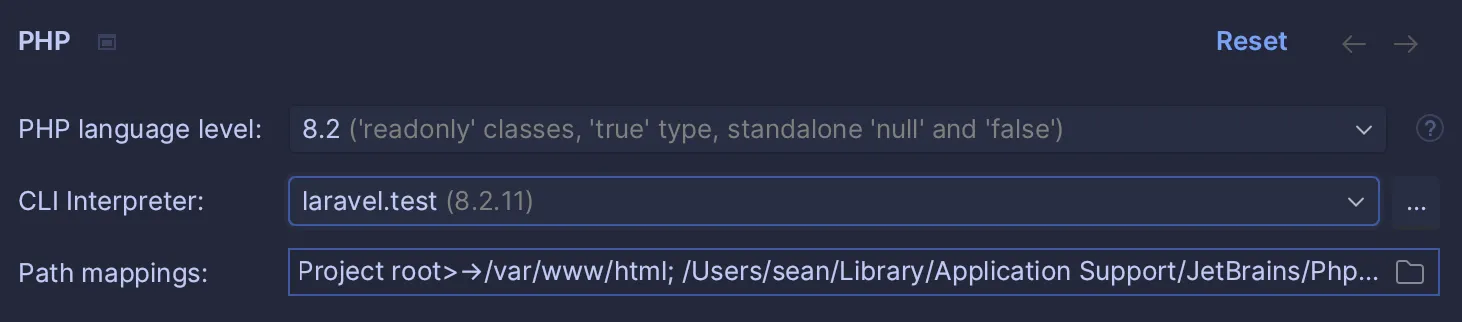 New interpreter set