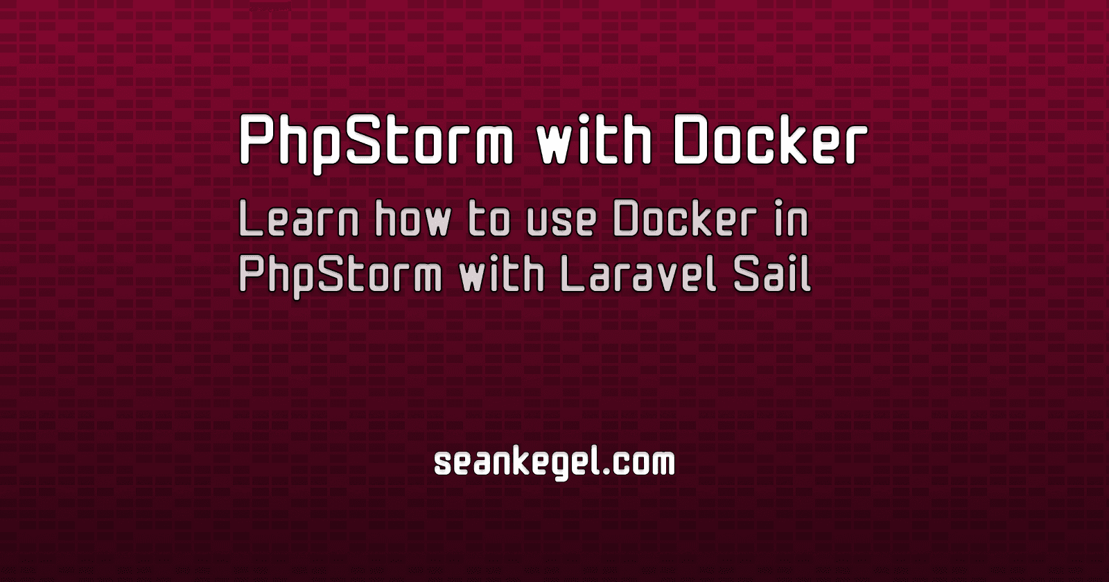 PhpStorm with Docker